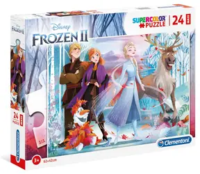 Clementoni PUZZLE Frozen 2: A Blowing Wind MAXI / 24 Teile / ab 3 Jahren