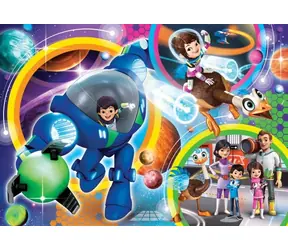 Clementoni PUZZLE Miles from the Future: Familie MAXI / 104 Teile / ab 4 Jahren