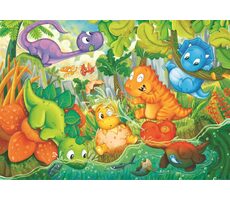 Clementoni PUZZLE Happy Dinosaur Oasis MAXI / 24 Teile / ab 3 Jahren