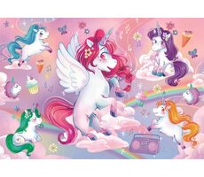 Clementoni PUZZLE Merry Unicorns MAXI / 24 Teile / ab 3 Jahren