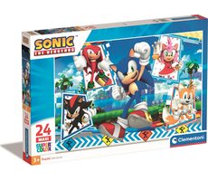 Clementoni PUZZLE Sonic MAXI / 24 Teile / ab 3 Jahren