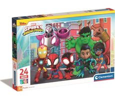 Clementoni PUZZLE Spidey und seine tollen Freunde MAXI / 24 Teile / ab 3 Jahren