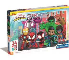 Clementoni PUZZLE Spidey und seine tollen Freunde MAXI / 24 Teile / ab 3 Jahren