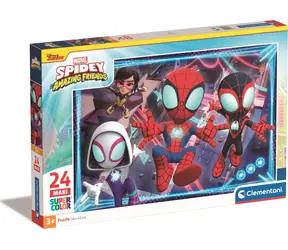 Clementoni PUZZLE Spidey und seine tollen Freunde MAXI / 24 Teile / ab 3 Jahren