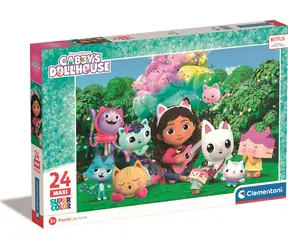 Clementoni PUZZLE Gabinas Zauberhaus: Im Garten MAXI / 24 Teile / ab 3 Jahren