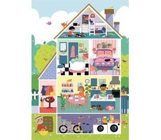 Clementoni PUZZLE Home Sweet Home MAXI / 104 Teile / ab 4 Jahren