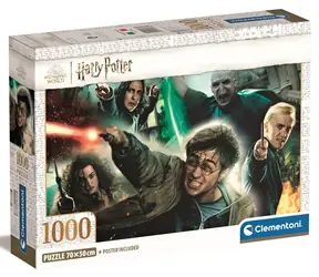 Clementoni PUZZLE Harry Potter: Zaubersprüche / 1000 Teile / ab 10 Jahren