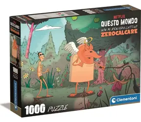 Clementoni PUZZLE Netflix: This World Can‘t Hold Me (Zerocalcare II) / 1000 Teile / ab 10 Jahren