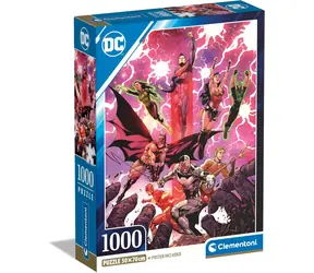 Clementoni PUZZLE Justice League / 1000 Teile / ab 10 Jahren
