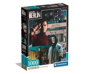Clementoni PUZZLE La Casa de Papel Berlin: Boss / 1000 Teile / ab 10 Jahren