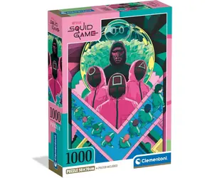 Clementoni PUZZLE Netflix: Tintenfischspiel 2 / 1000 Teile / ab 10 Jahren