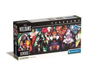 Clementoni Panorama PUZZLE Disney Villains / 1000 Teile / ab 10 Jahren