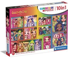 Clementoni PUZZLE Rainbow High 10in1 / 60 Teile / ab 4 Jahren