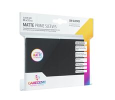 Gamegenic: Matte Prime Sleeves Schwarz