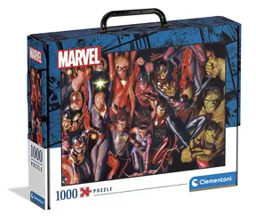 Clementoni PUZZLE im Koffer: Avengers / 1000 Teile / ab 10 Jahren