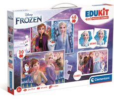 Clementoni Frozen 4in1 Spielset / 72 Teile / ab 3 Jahren