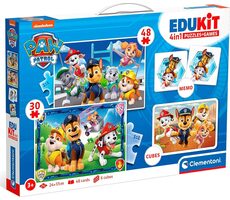 Clementoni Paw Patrol 4in1 Spielset / 72 Teile / ab 3 Jahren