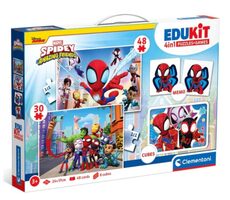 Clementoni Spidey und seine erstaunlichen Freunde 4in1 Spielset / 72 Teile / ab 3 Jahren