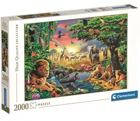 Clementoni PUZZLE African Meeting / 2000 Teile / ab 15 Jahren