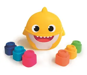 Clementoni Soft Clemmy Box Baby Shark mit 6 Würfeln / ab 3 Monaten