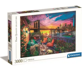 Clementoni PUZZLE Sonnenuntergang über Manhattan / 3000 Teile / ab 15 Jahren