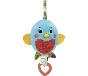Clementoni BABY Plüschvogel mit Brahms Schlaflied / ab 0 Monaten