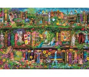 Clementoni PUZZLE Gartenregale / 6000 Teile / ab 15 Jahren