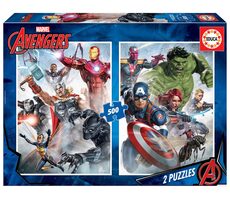Educa Puzzle Avengers / 2x500 Teile / ab 10 Jahren