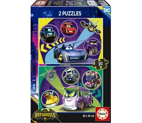 Educa Puzzle Batwheels / 2x20 Teile / ab 3 Jahren 