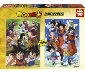 Educa Puzzle Dragon Ball / 2x500 Teile / ab 10 Jahren 