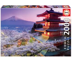 Educa Puzzle Mount Fuji Japan / 2000 Teile / ab 12 Jahren 