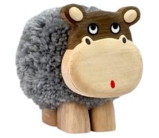 2Kids Toys Holzfigur XL Pompon Nilpferd