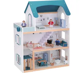 2Kids Toys Barbora Puppenhaus mit Zubehör / ab 3 Jahren