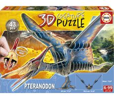 Educa 3D Puzzle Pteranodon / 43 Teile / ab 6 Jahren 