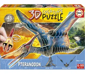 Educa 3D Puzzle Pteranodon / 43 Teile / ab 6 Jahren 