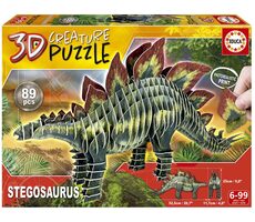 Educa 3D Puzzle Stegosaurus / 89 Teile / ab 6 Jahren 