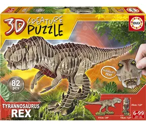 Educa 3D Puzzle T-Rex / 82 Teile / ab 6 Jahren