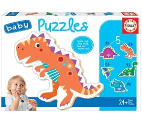 Educa Babypuzzle Dinosaurier 5in1 (3-5 Teile) / 20 Teile / ab 2 Jahren