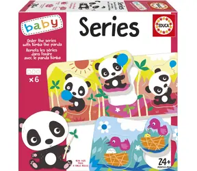 Educa Babypuzzle Panda Bimba und Freunde / 6x3 Teile / ab 2 Jahren