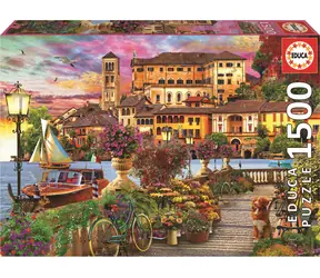 Educa Puzzle Italienische Promenade / 1500 Teile / ab 14 Jahren