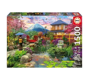 Educa Puzzle Japanischer Garten / 1500 Teile / ab 14 Jahren