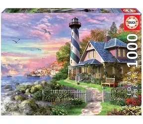 Educa Puzzle Leuchtturm in Rock Bay / 1000 Teile / ab 14 Jahren