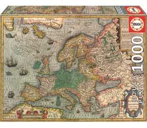 Educa Puzzle Europakarte / 1000 Teile / ab 14 Jahren