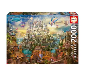 Educa Puzzle Stadt der Träume / 2000 Teile / ab 14 Jahren