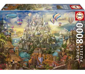 Educa Puzzle Stadt der Träume / 8000 Teile / ab 14 Jahren