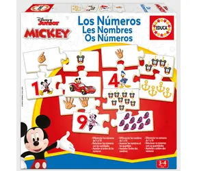 Educa Puzzle Mickey und Freunde: Zählen / 10x4 Teile / ab 3 Jahren
