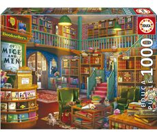 Educa Puzzle Wunderbare Buchhandlung / 1000 Teile / ab 14 Jahren