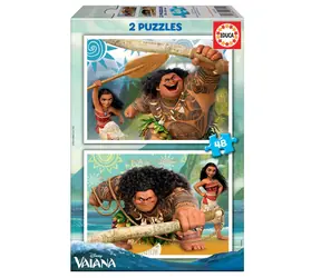 Educa Puzzle Brave Moana / 2x48 Teile / ab 3 Jahren