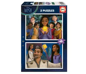 Educa Puzzle Wünsche / 2x48 Teile / ab 3 Jahren