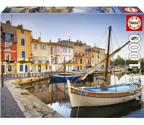 Educa Puzzle Hafen von Martigues - Frankreich / 1000 Teile / ab 14 Jahren